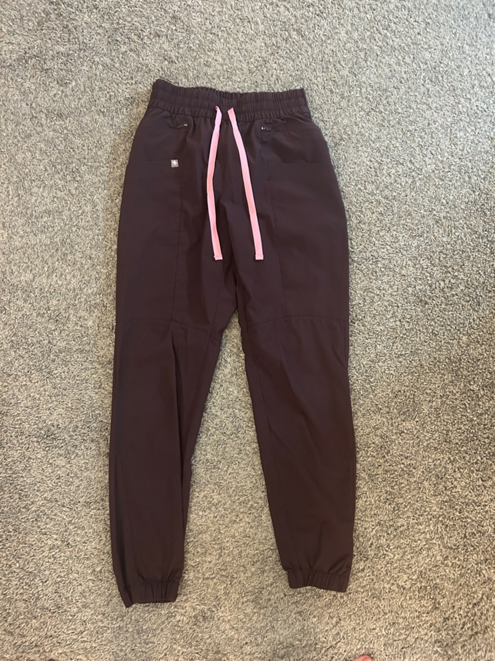 LIMITED EDITION Dark Fig Figs Srubs Size XS top and XS-Petite Joggers